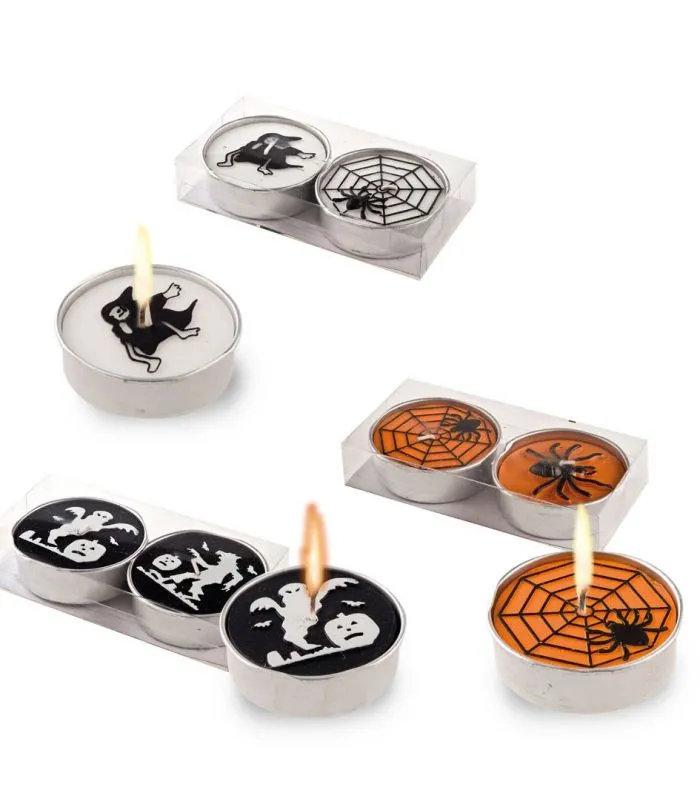 2 candele Halloween diam. cm. 6 ca.