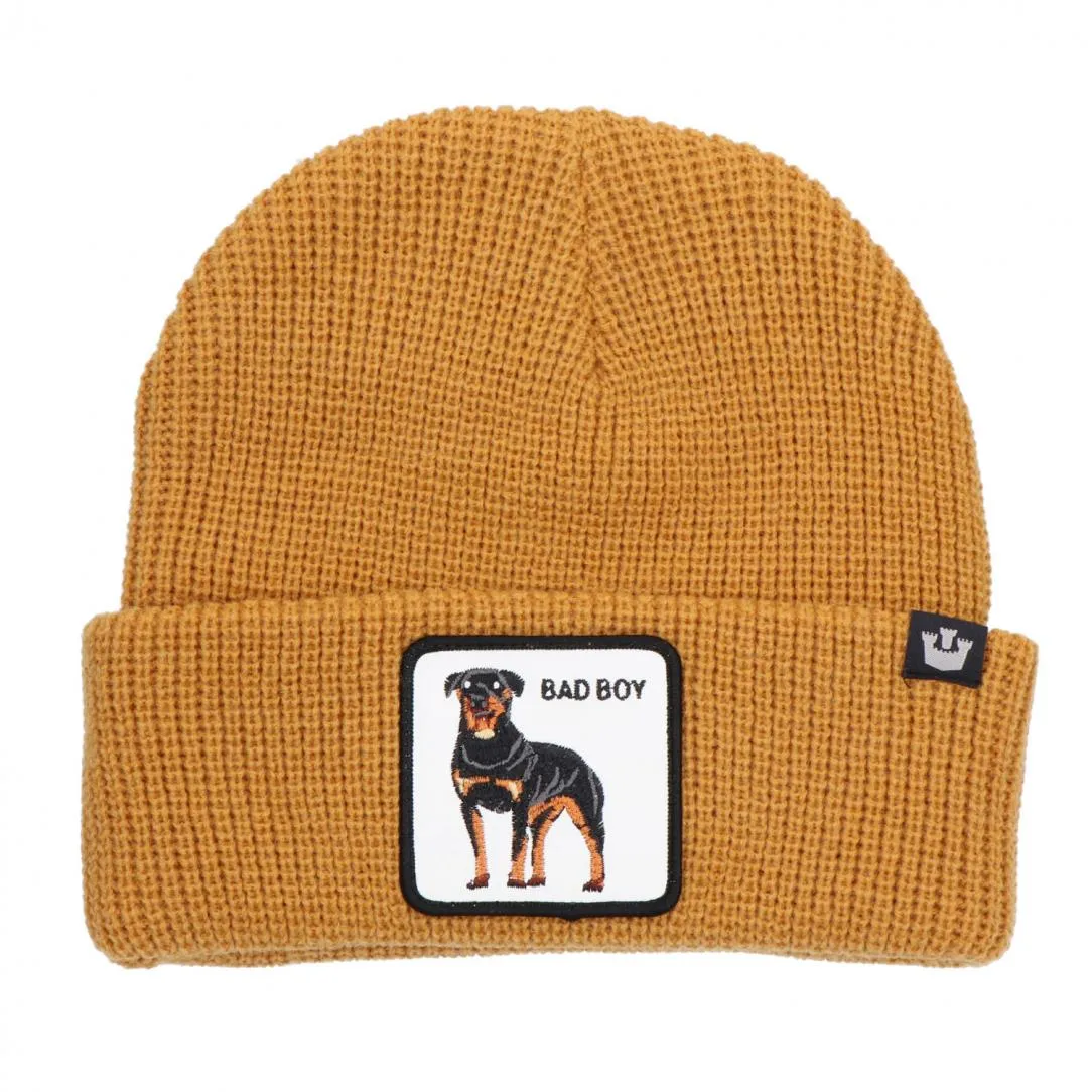 ANIMAL BEANIES Giallo Senape Bad Boy