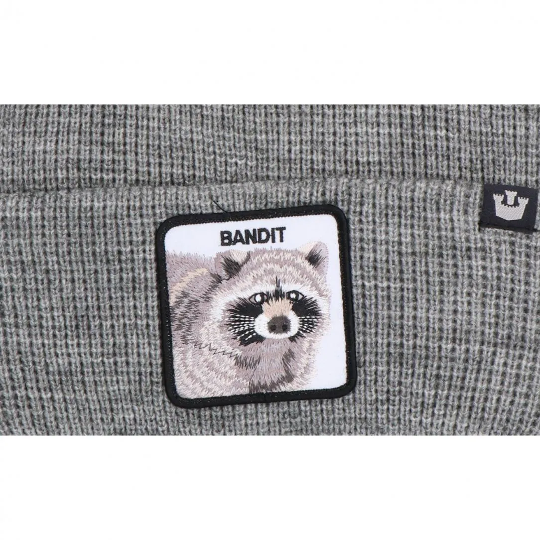 ANIMAL BEANIES Grigio Bandit