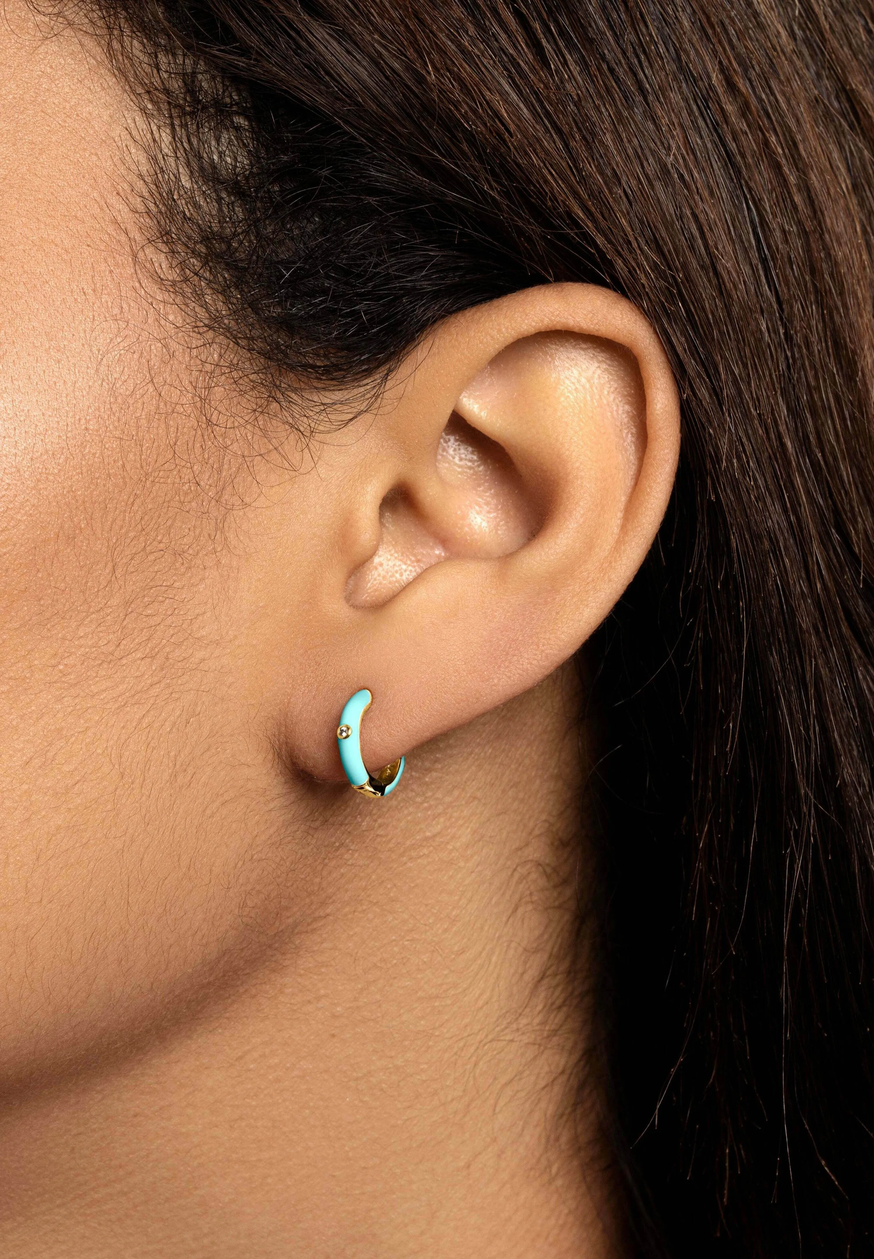 ARO SPARK SKY ENAMEL - Orecchini
