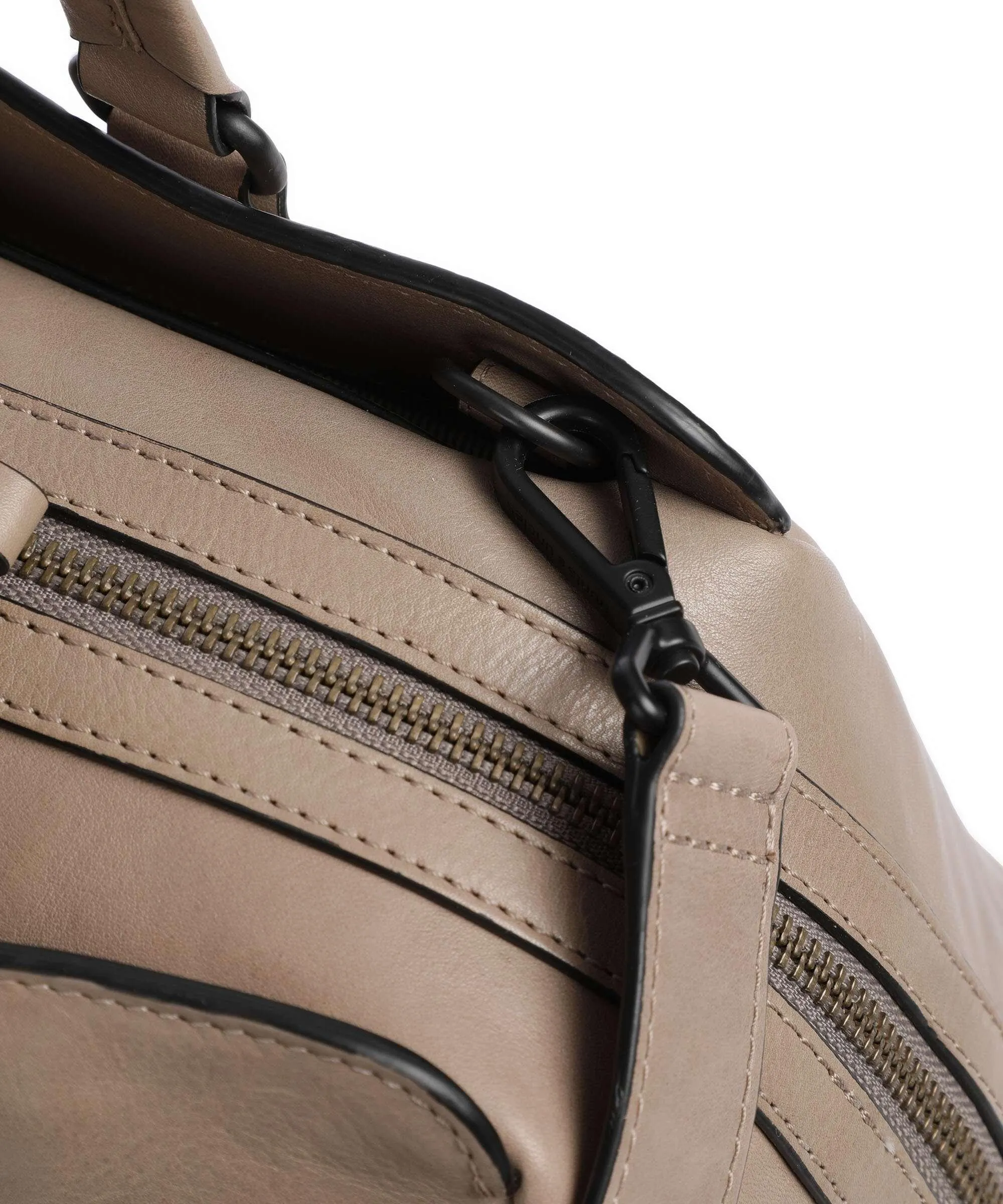  Aunts & Uncles Grandma's Luxury Club Mrs. Poundcake Borsa shopper 13″ pelle di vacchetta finemente grana taupe  
