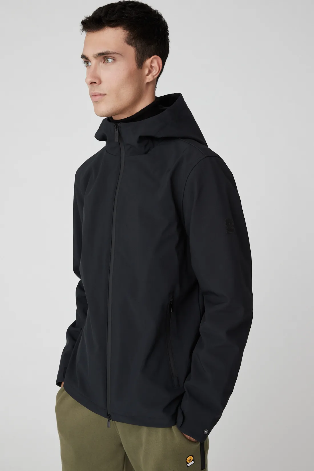 AVIOR 2.2 – Black jacket in softshell