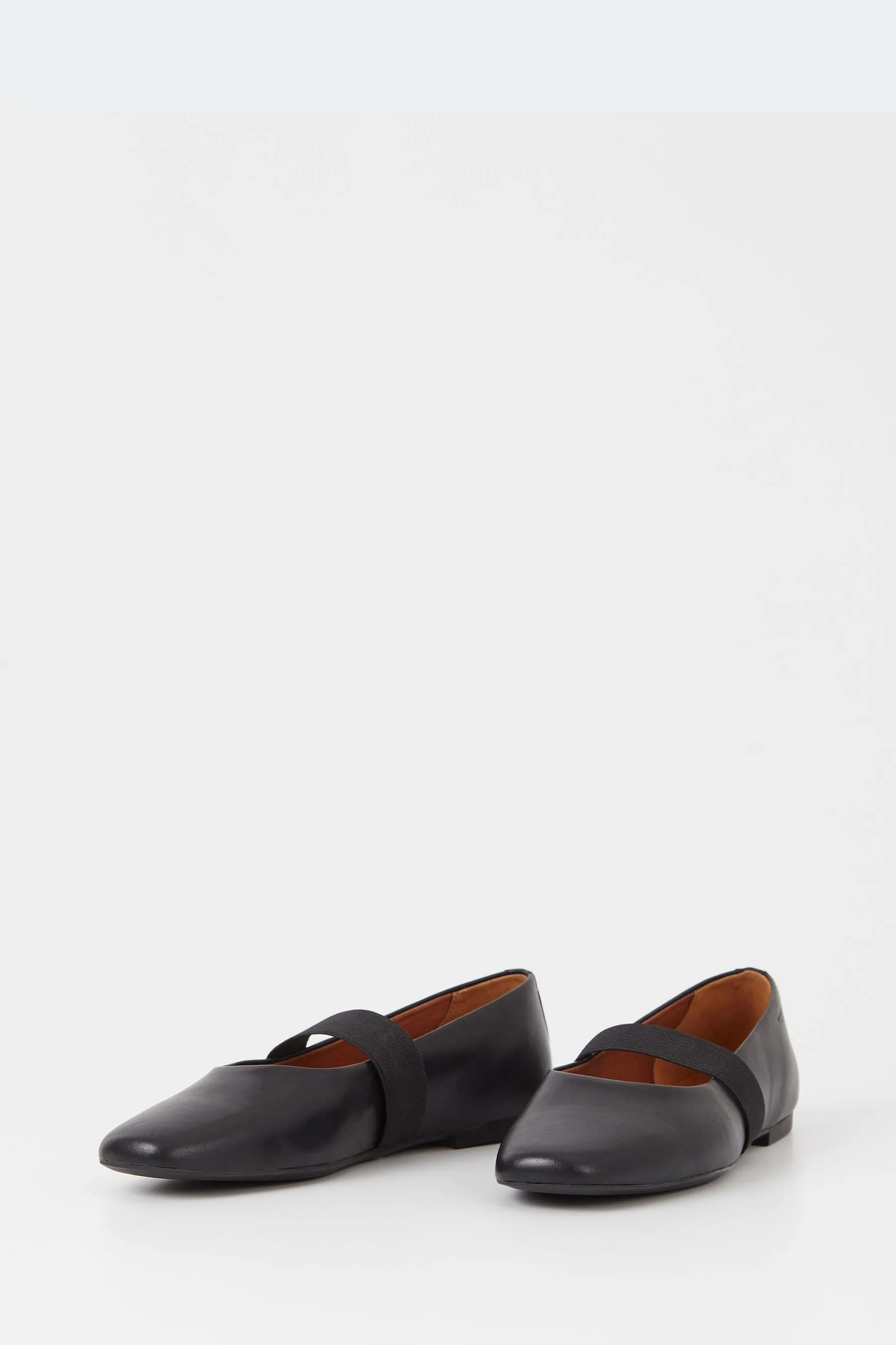 Ballerine Nero con spalline vaganti - Scarpe