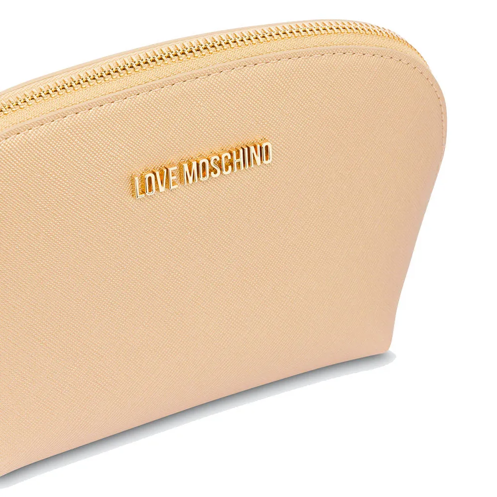 Beauty Case Laminato LOVE MOSCHINO linea Gift Capsule color Oro