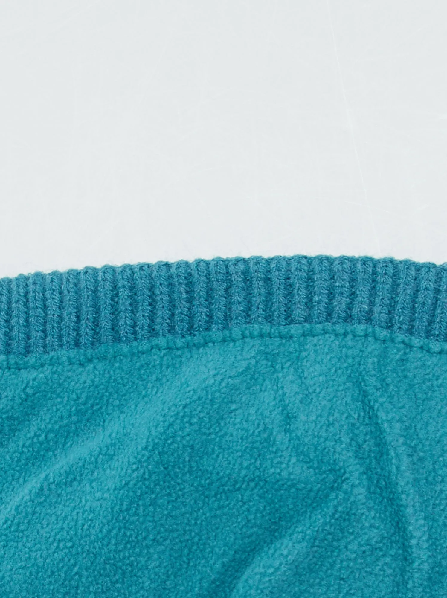Berretto in maglia fantasia - BLU