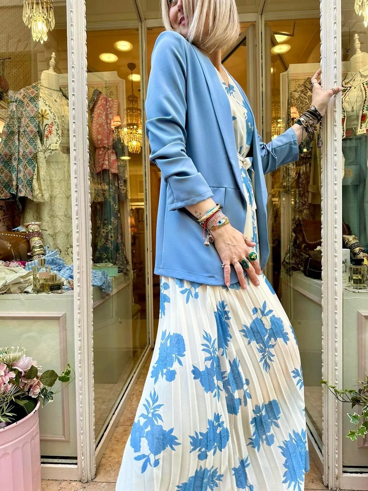 Blazer Lulù Celeste