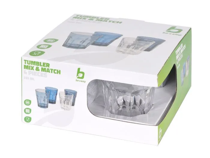 Bo-Camp Mix & Match set di bicchieri da bibita