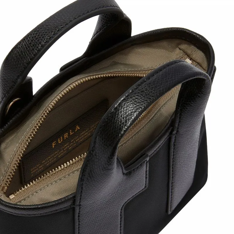 Borsa a mano Piuma Ballerina Mini Nera 