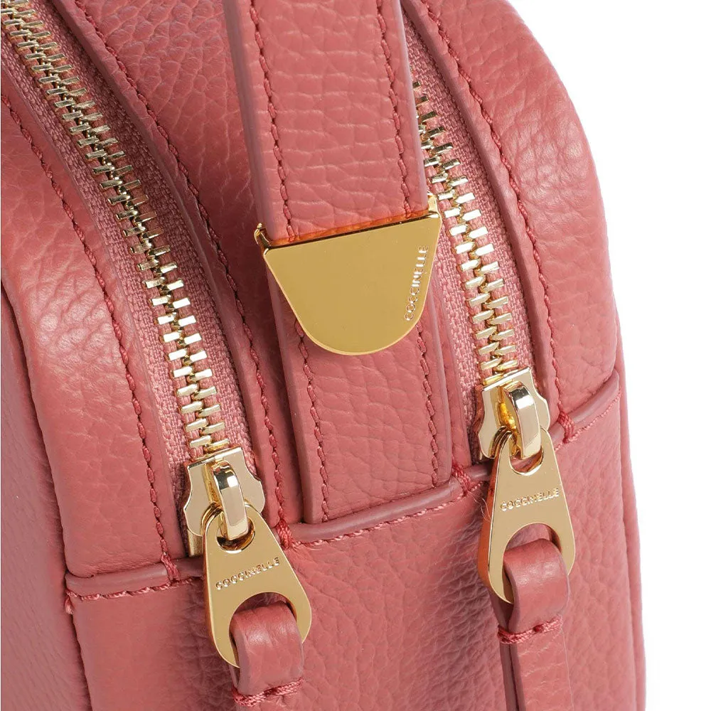 Borsa Donna a Tracolla COCCINELLE in Pelle linea Gleen colore Pot