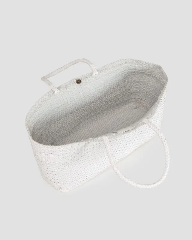 Borsa intrecciata Dragon Diffusion Shopper Max