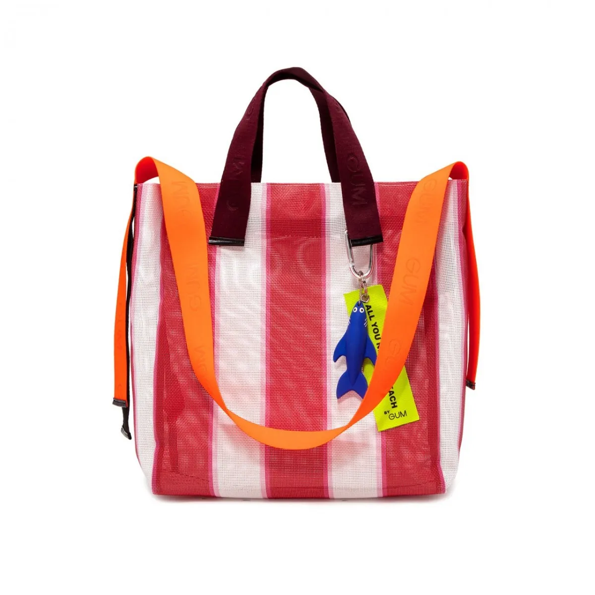 Borsa Shopper All You Need Is Beach Media, Bianco
