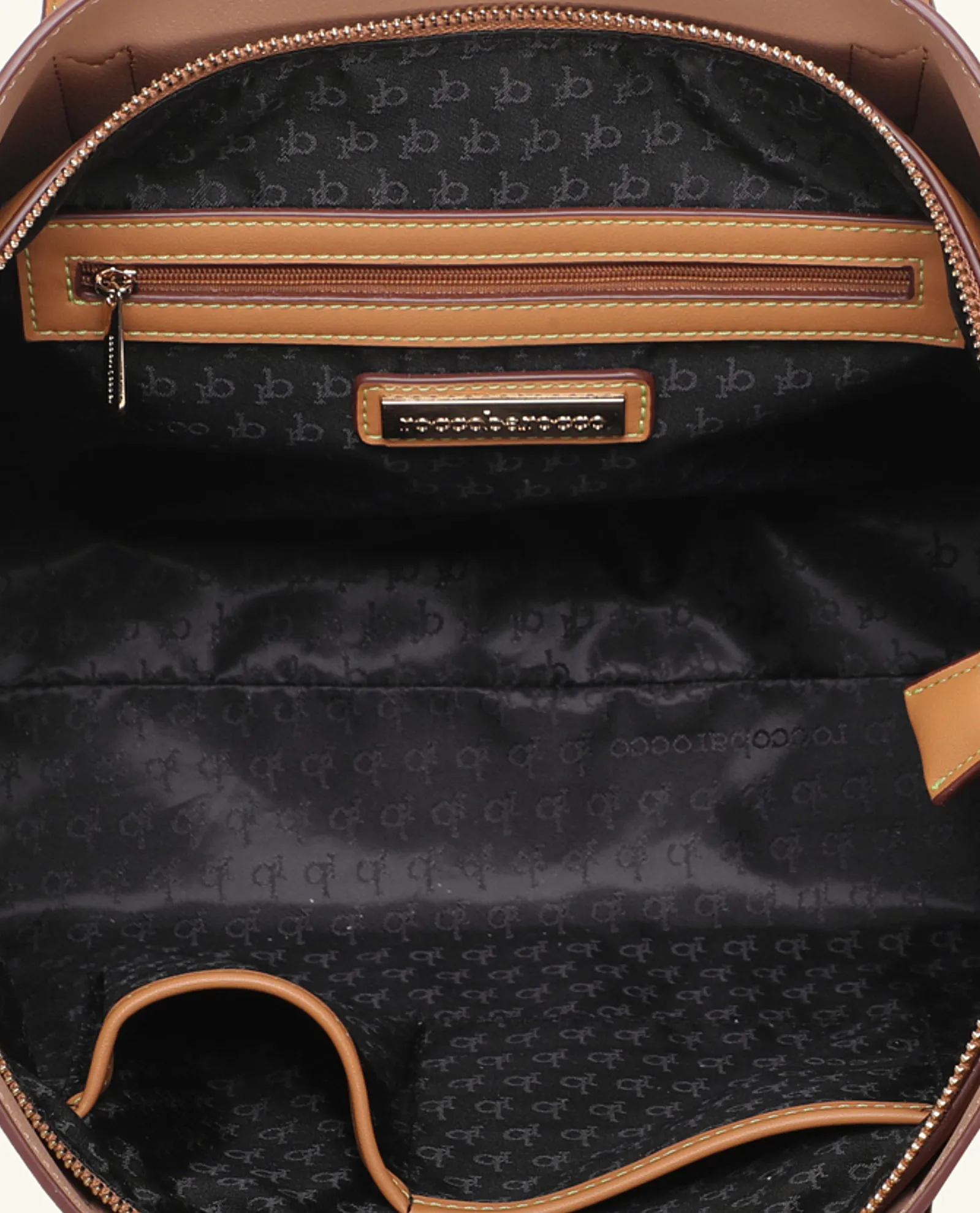 Borsa shopping Roccobarocco con logo dorato