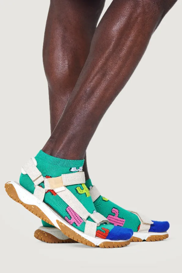 Calzini corti Happy Socks CACTUS LOW SOCK Verde