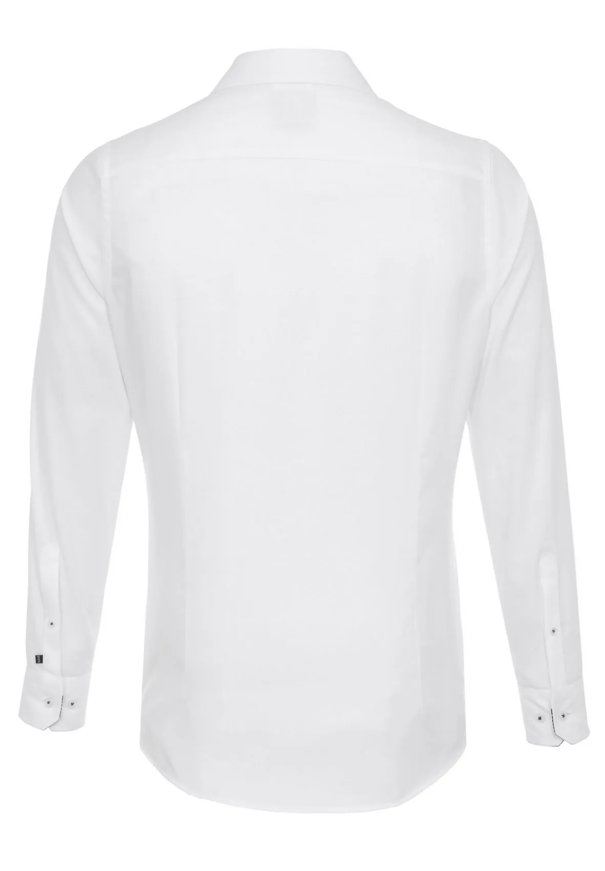 Camicia bianca pure con taschino modern fit