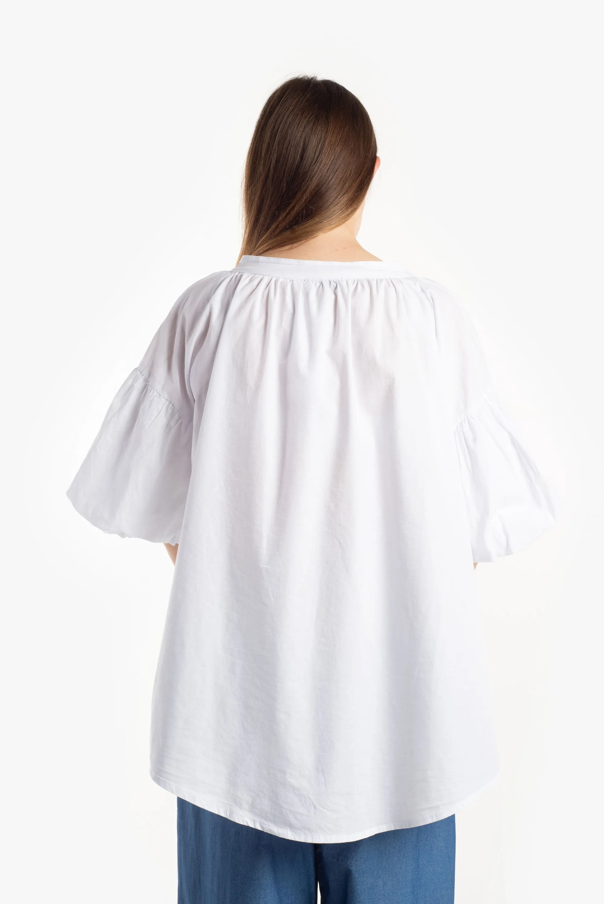Camicia in popeline di cotone