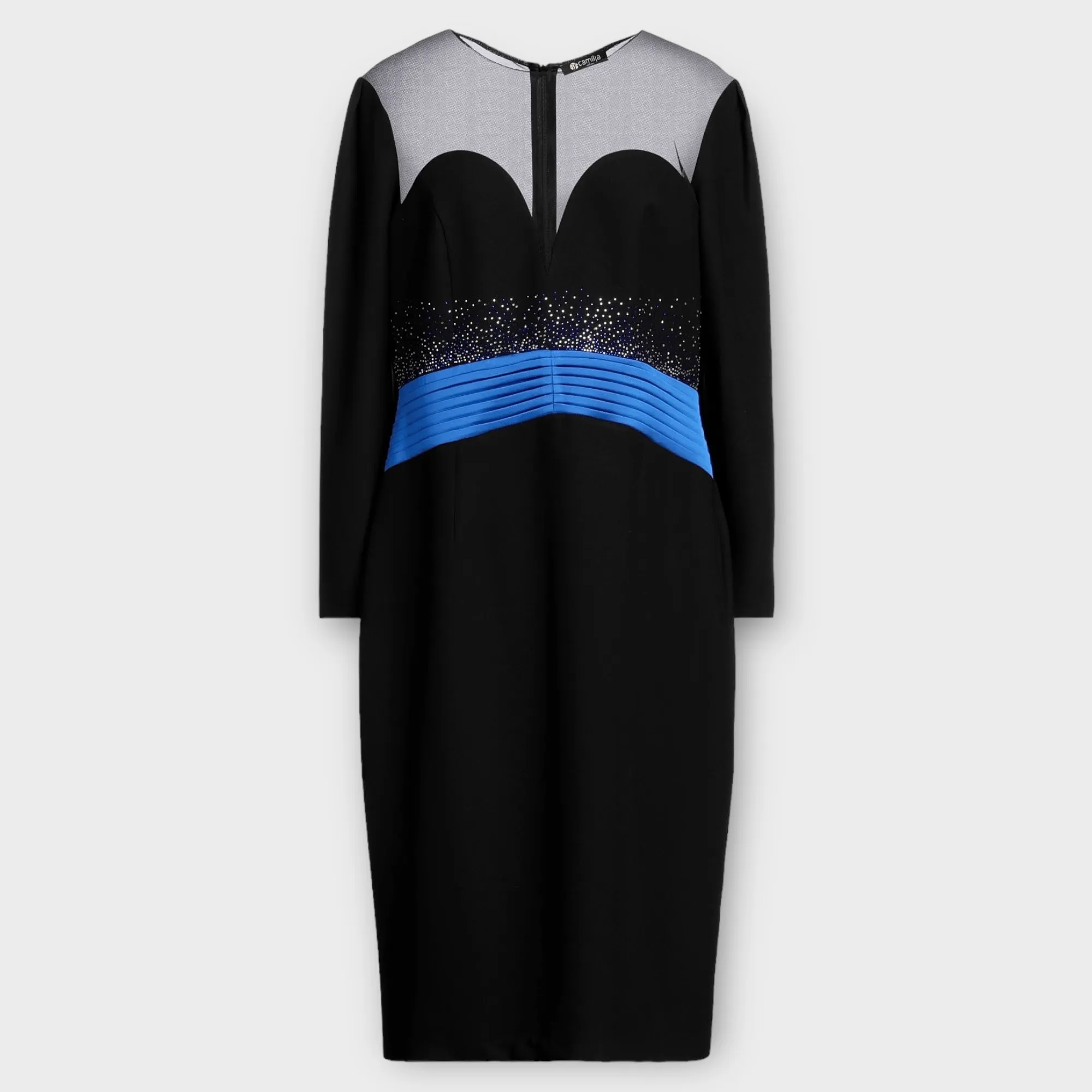 Camilla Milano – Abito midi bicolore