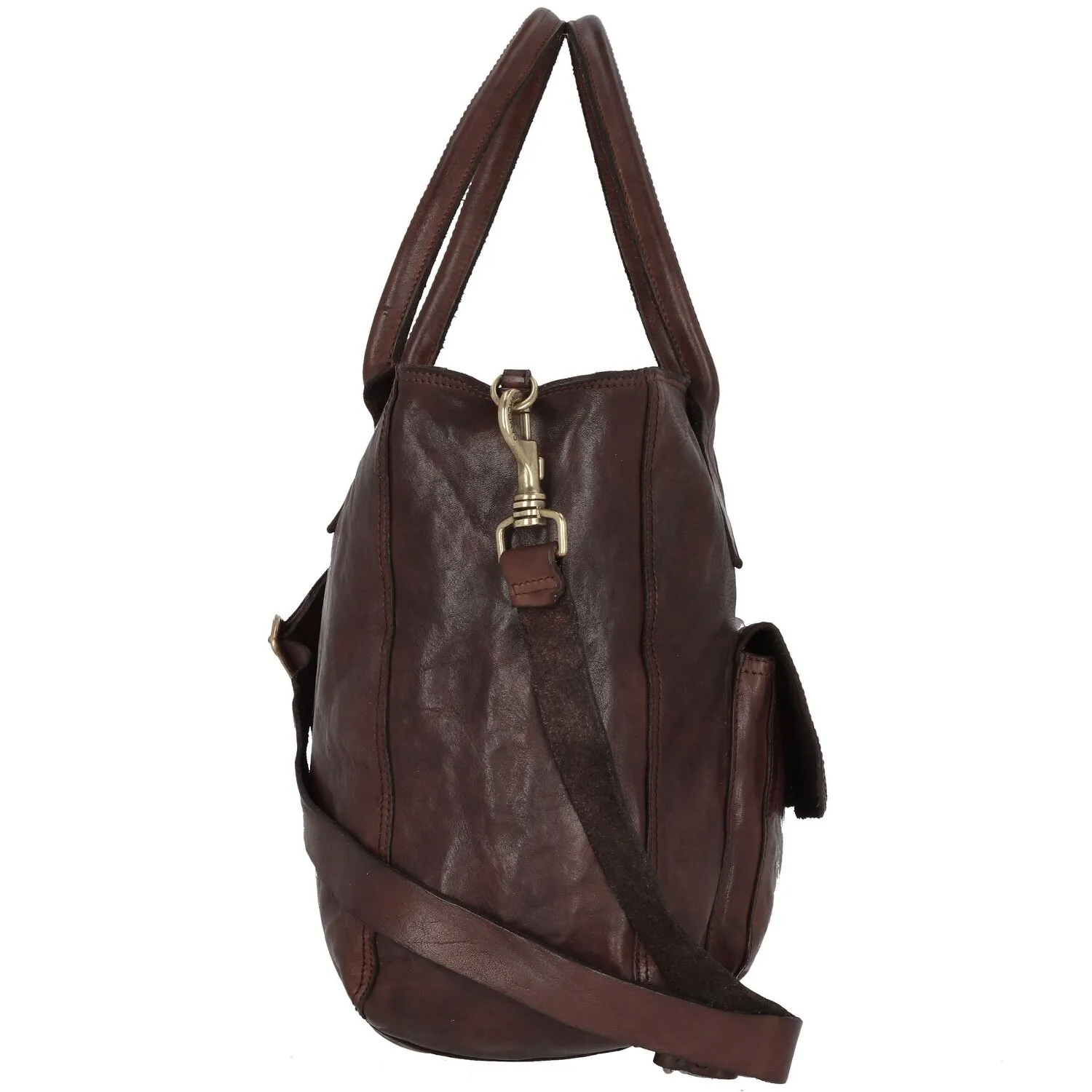 Campomaggi Borsa a tracolla in pelle 29 cm