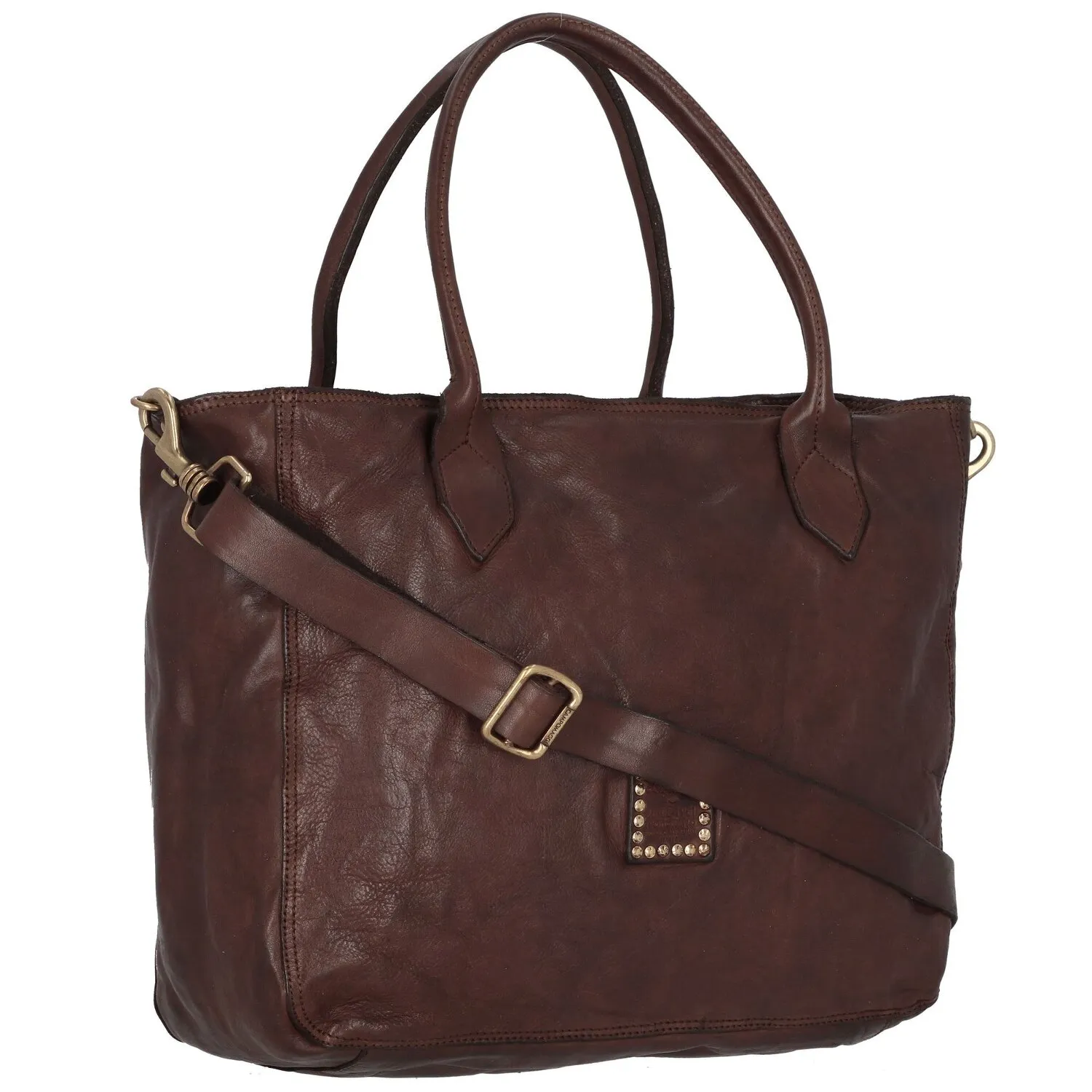 Campomaggi Borsa a tracolla in pelle 29 cm