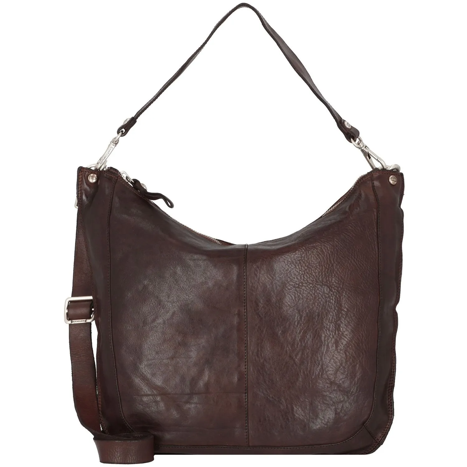 Campomaggi Borsa a tracolla in pelle 39 cm