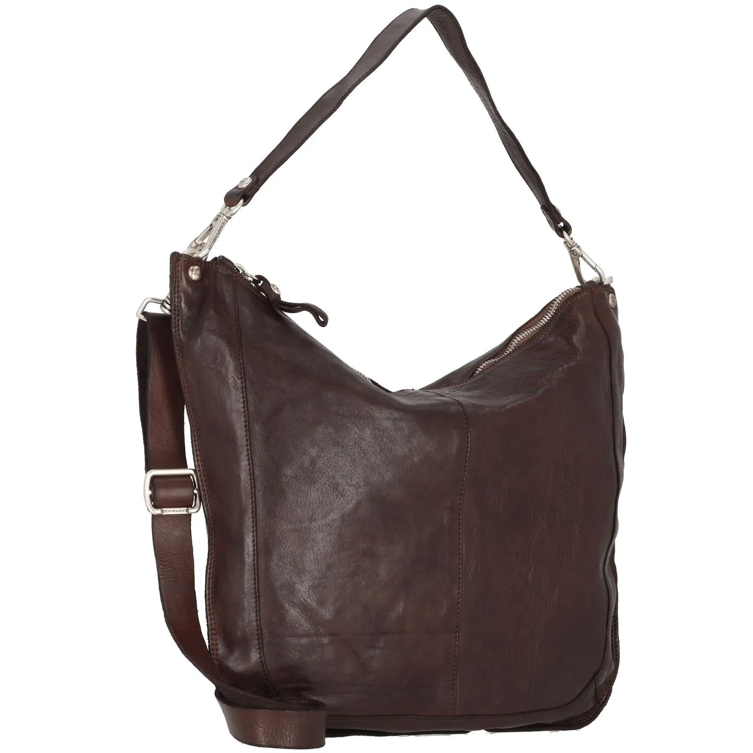 Campomaggi Borsa a tracolla in pelle 39 cm