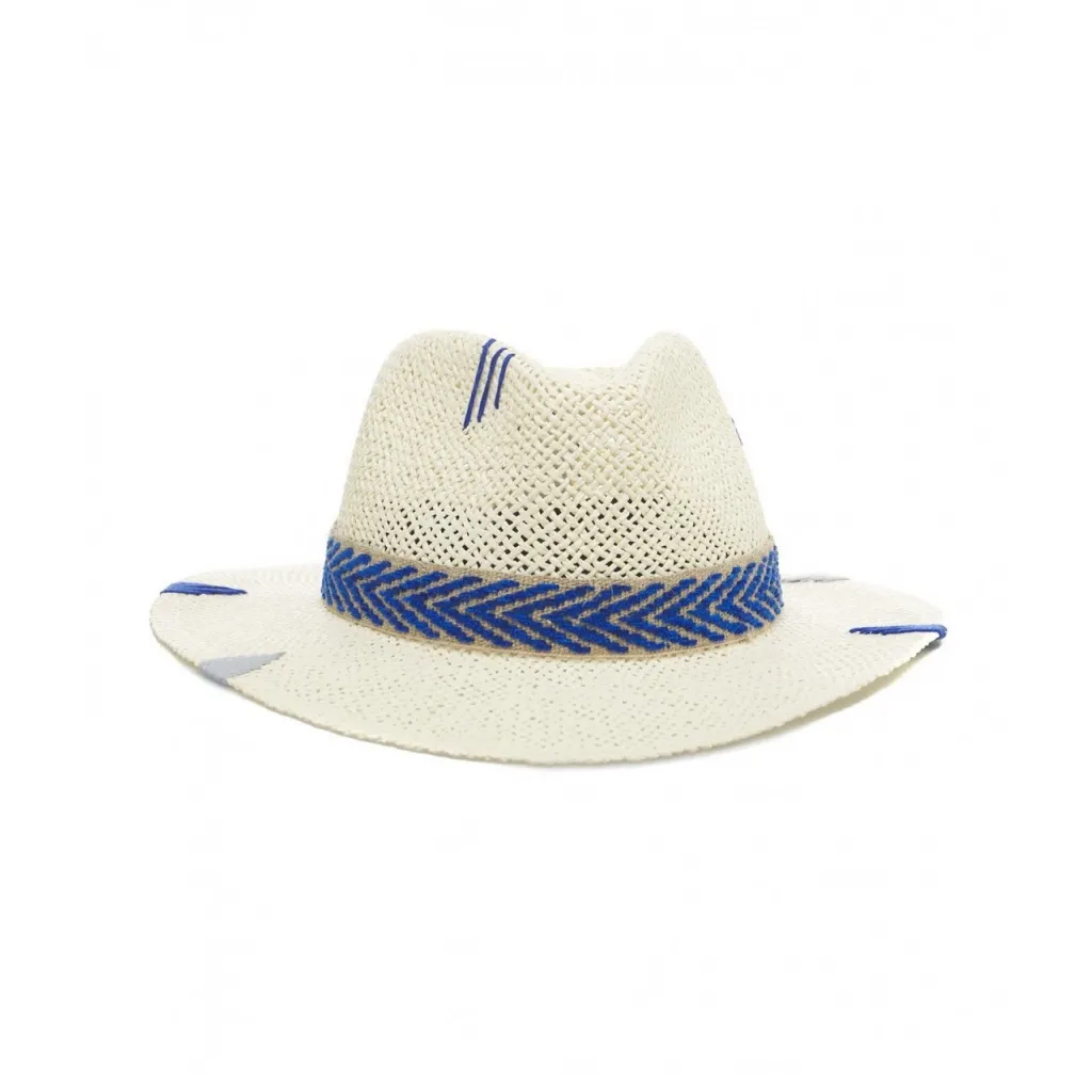 Cappello di paglia Hey bianco