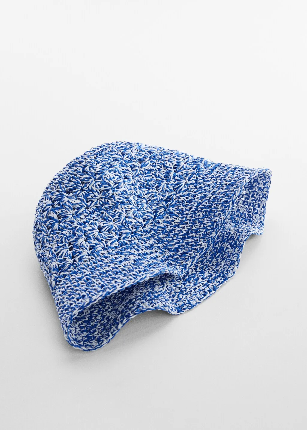Cappello fibra naturale bicolore