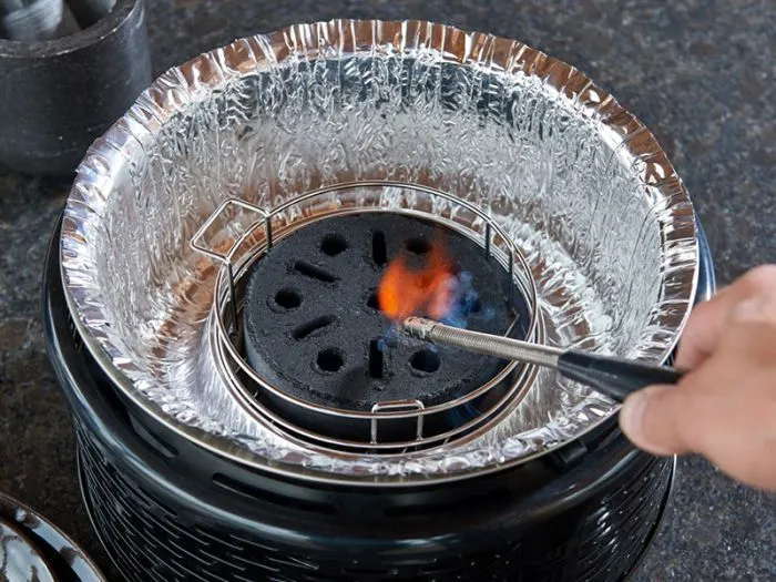 COBB Pro Heritage Blue Sky barbecue da tavolo