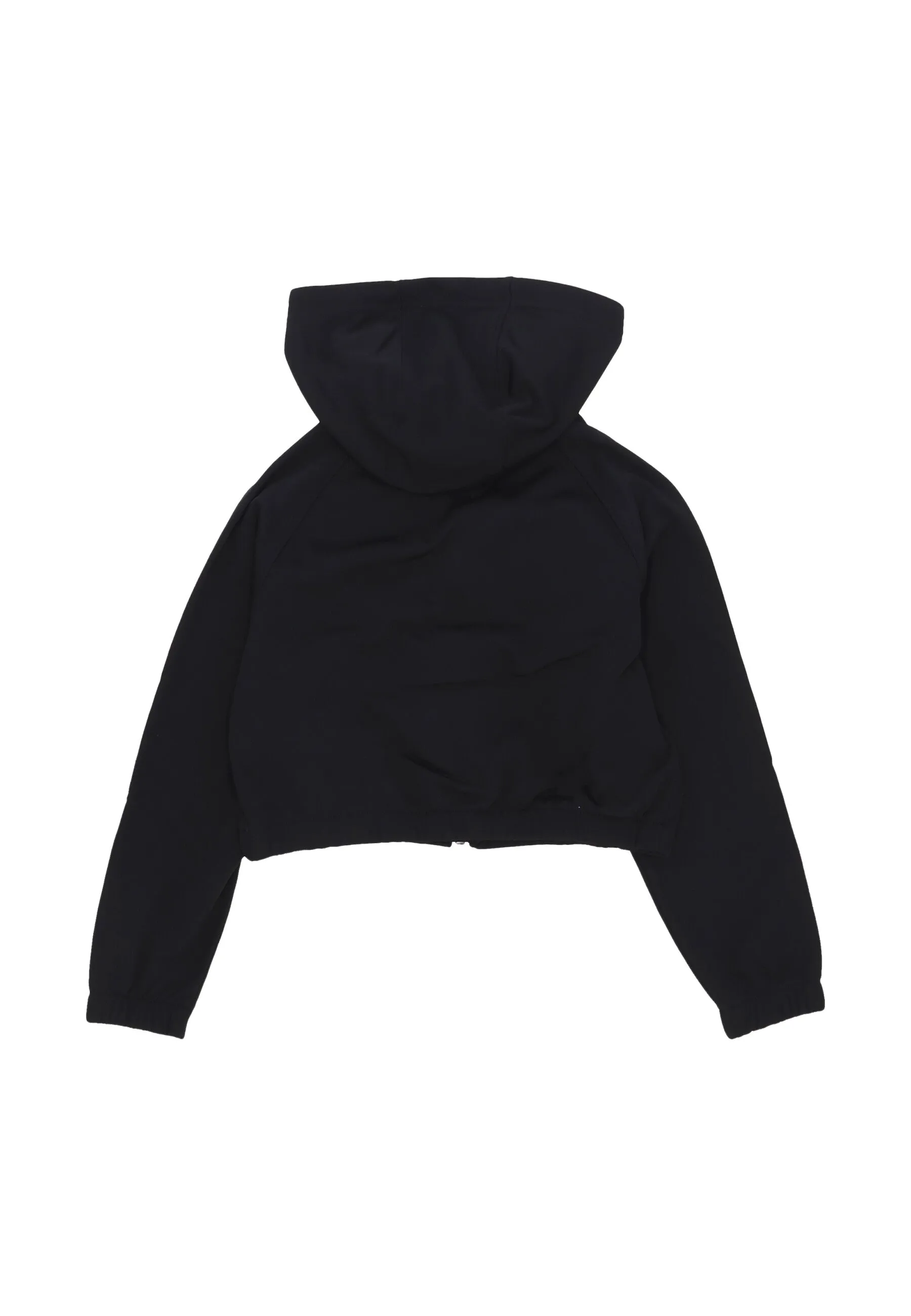 Completo Tuta Ragazza Sportswear Full-zip Hoodie Tracksuit Black/black/white/white
