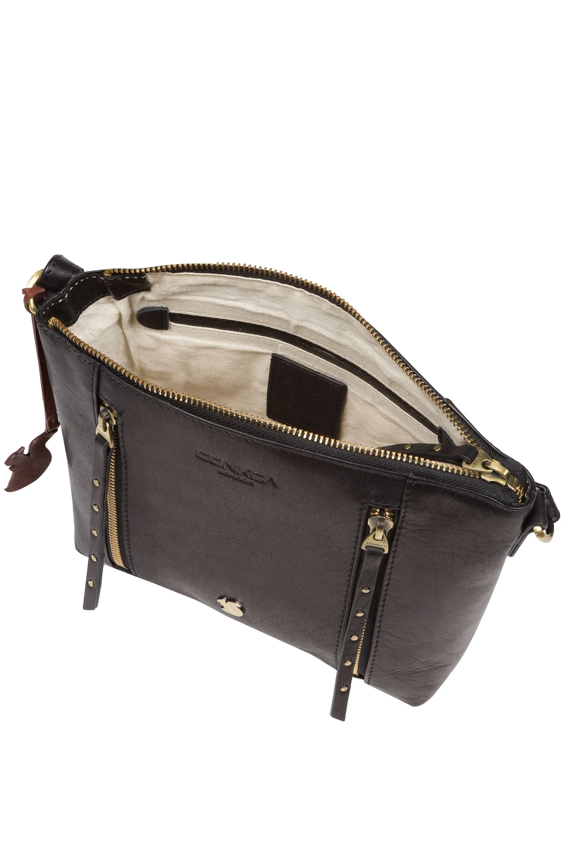 Conkca - Pip - Borsa a tracolla in pelle    