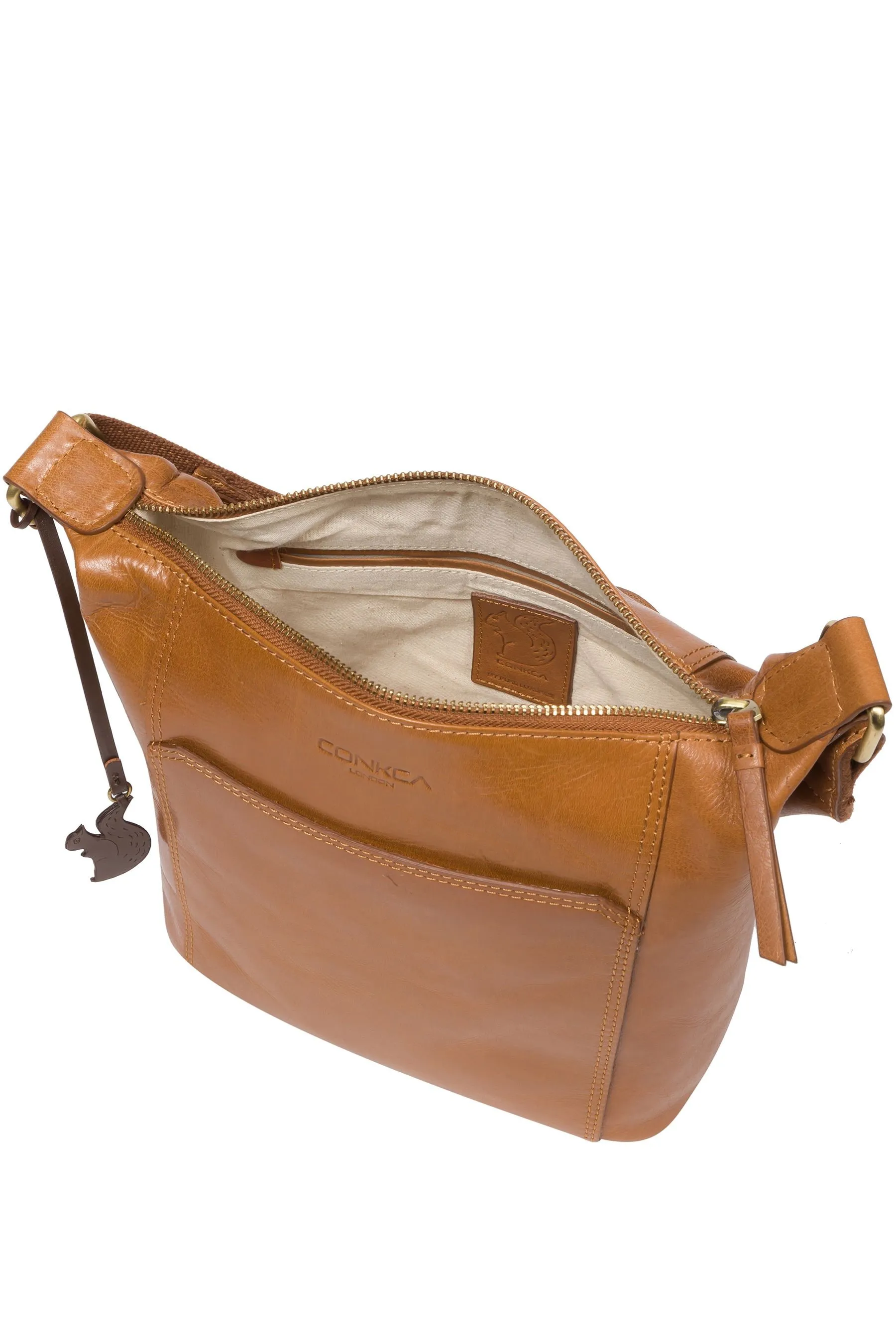 Conkca - Yasmin - Borsa a tracolla in pelle    