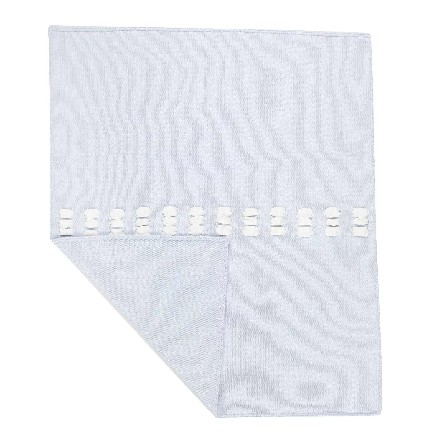 Coperta Di Lana Celeste Neonato