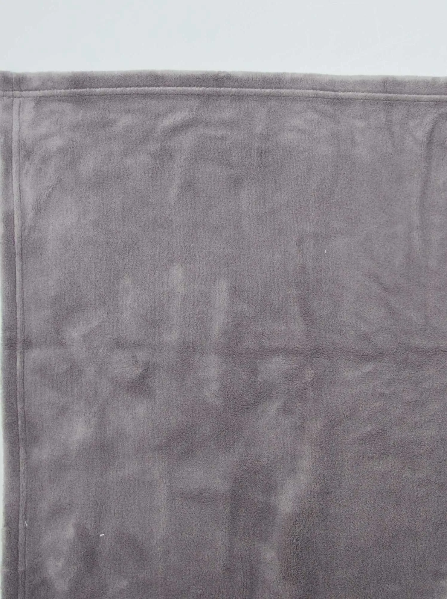 Coperta tinta unita pile - GRIGIO