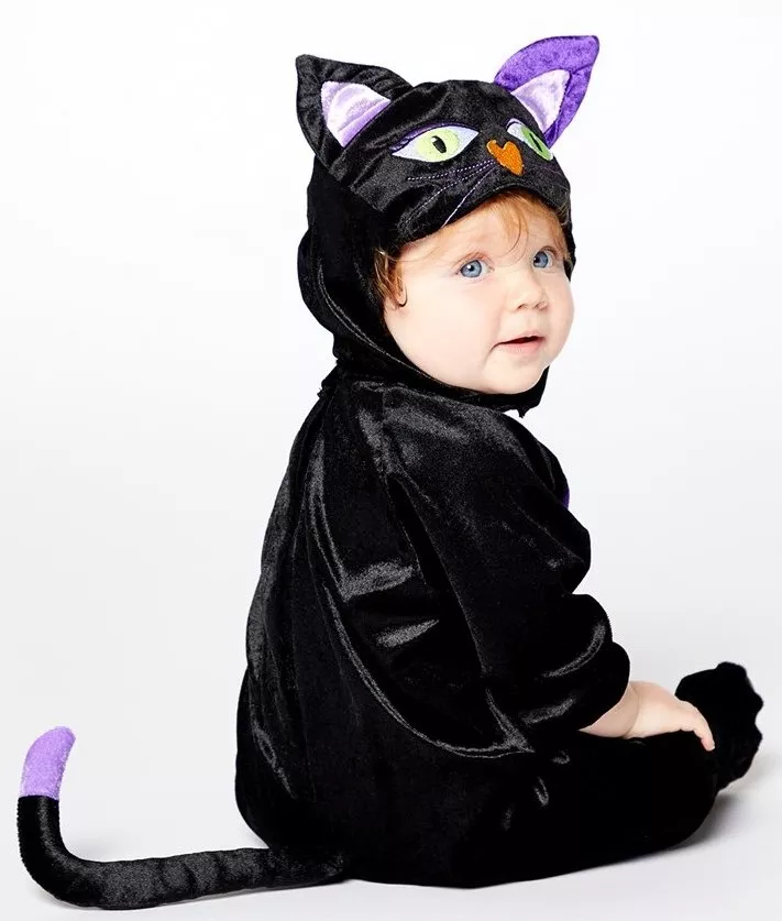 Costume da gatto di Halloween per bambini