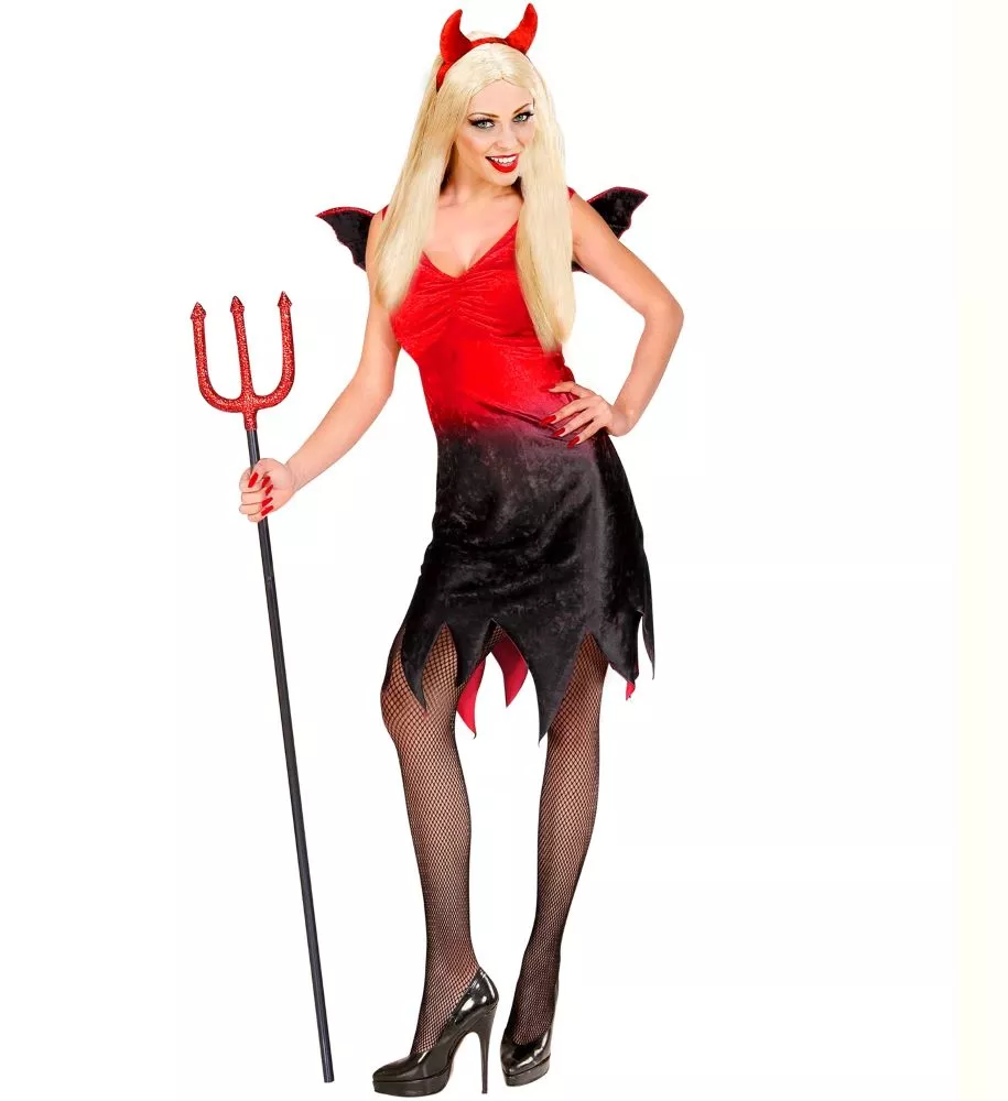 Costume di Halloween Sexy Devil Red Black