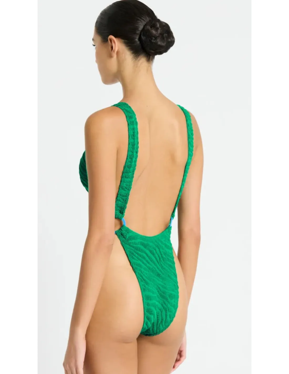 Costume Intero Bond-Eye - Ring Alicia Emerald Tiger verde smeraldo