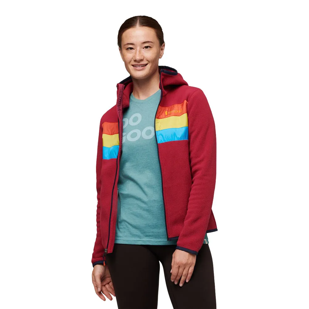Cotopaxi Teca Pile con cappuccio e zip da donna - SS23