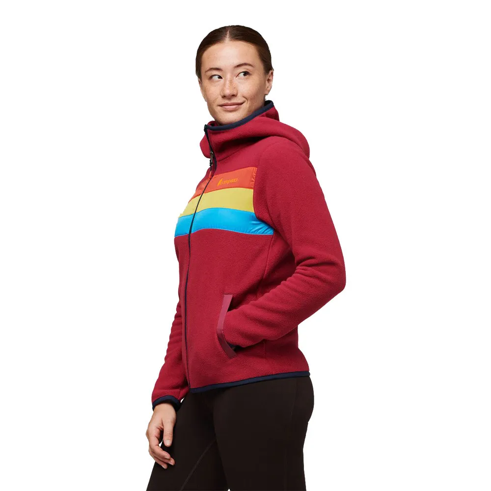 Cotopaxi Teca Pile con cappuccio e zip da donna - SS23