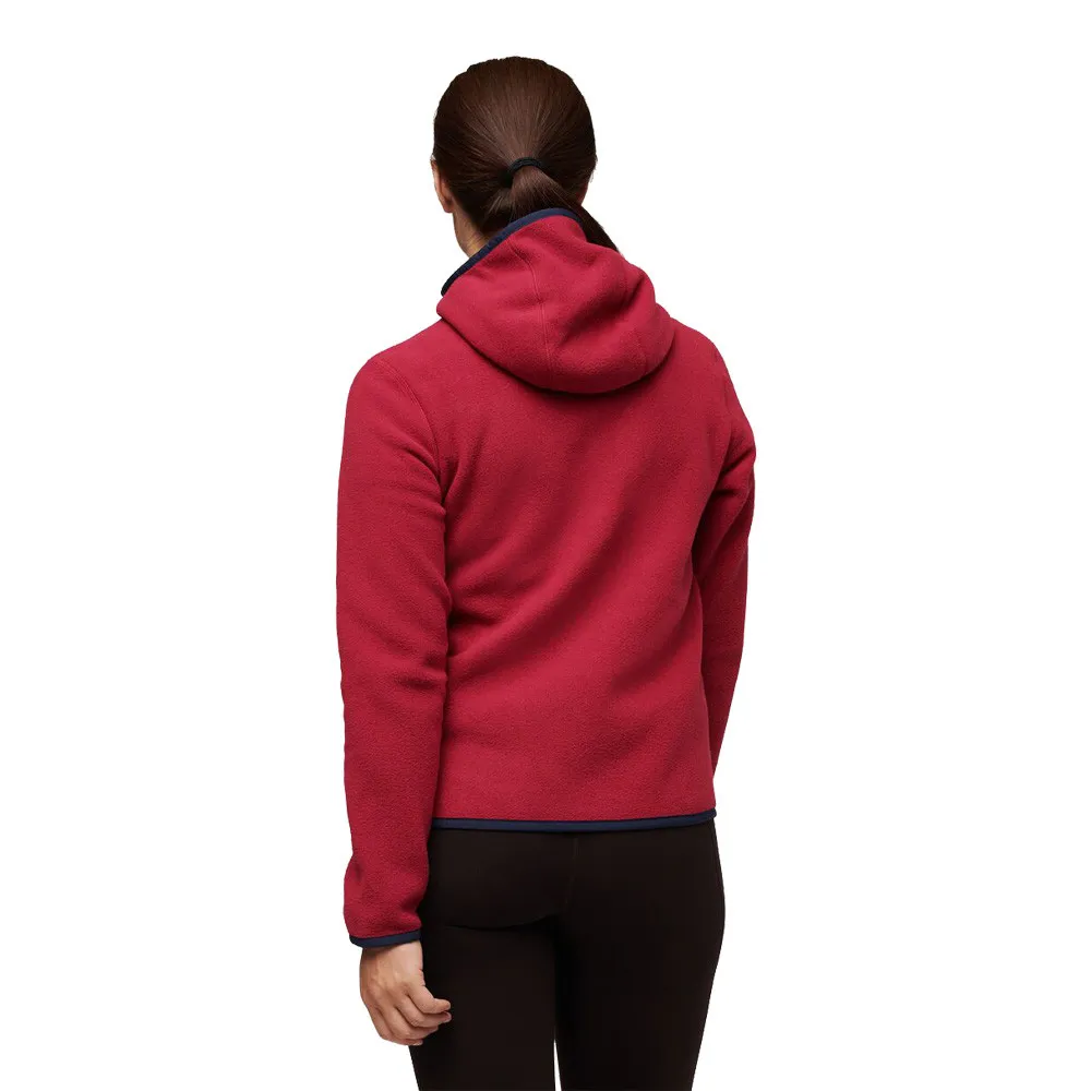 Cotopaxi Teca Pile con cappuccio e zip da donna - SS23