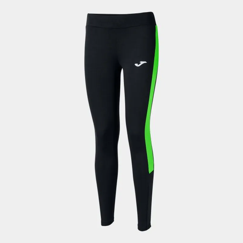 Eco Championship Long Tights Black Fluor Green