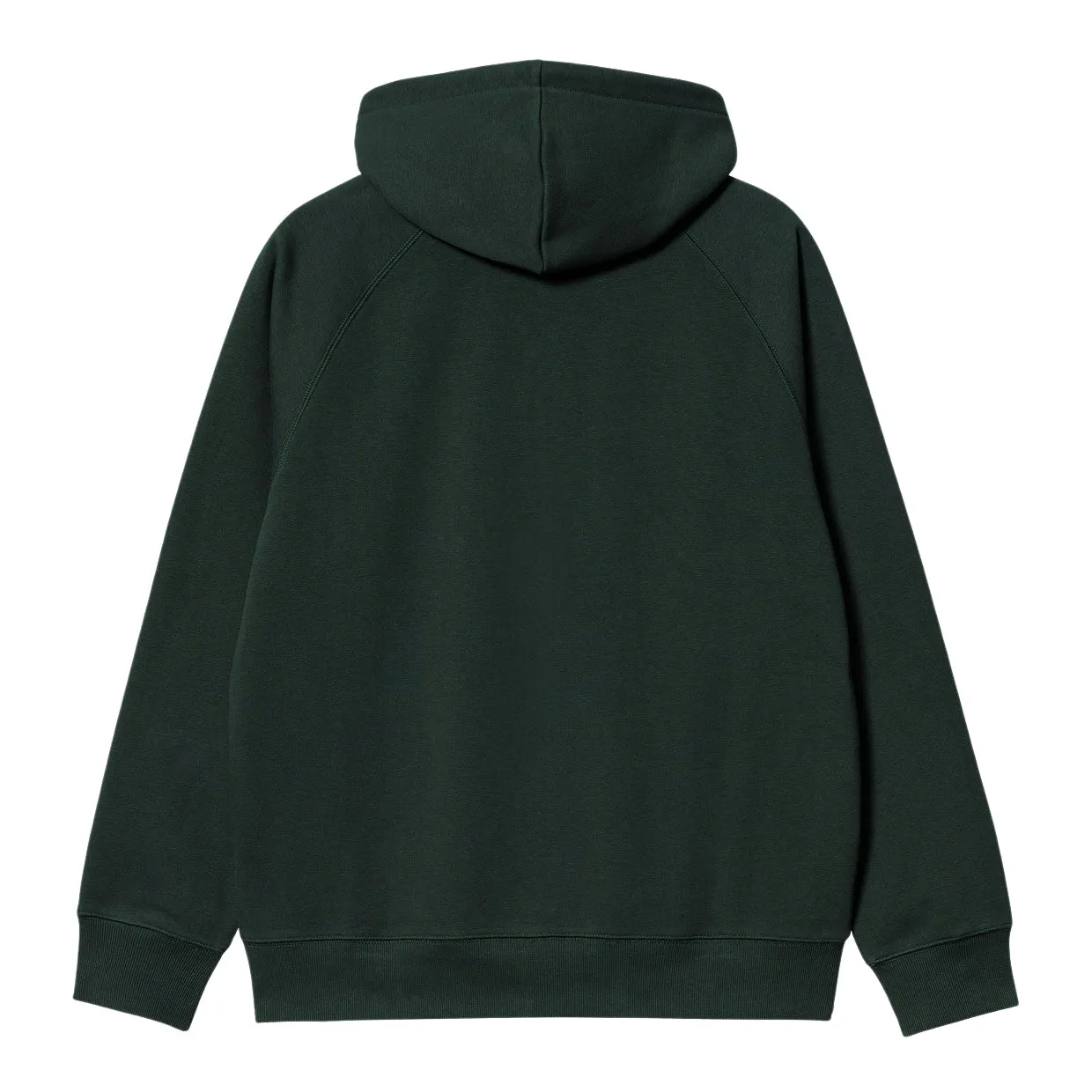 Felpa Carhatt WIP Hooded Chase Full Zip Verde
