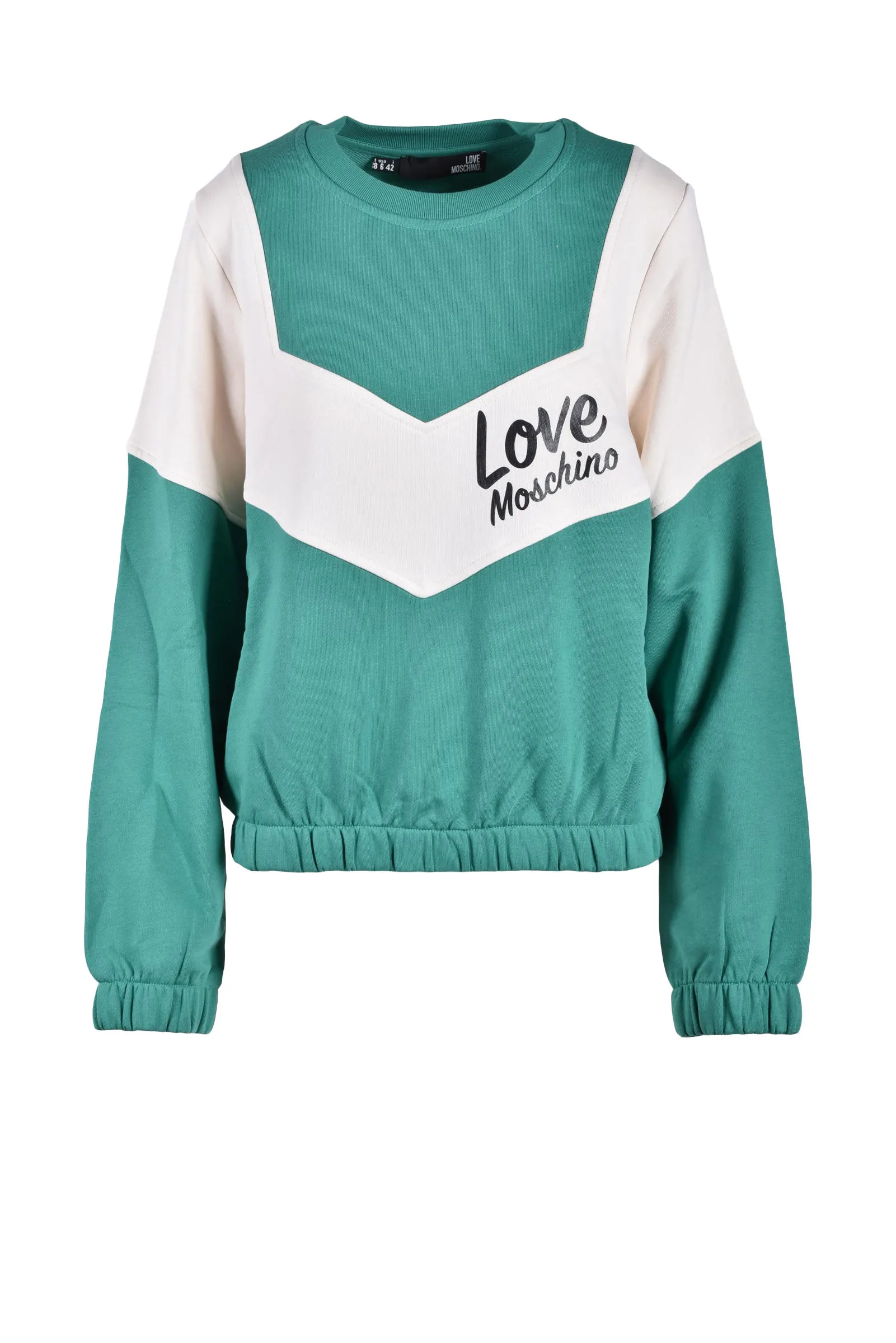 Felpa con cappuccio Love Moschino  Verde