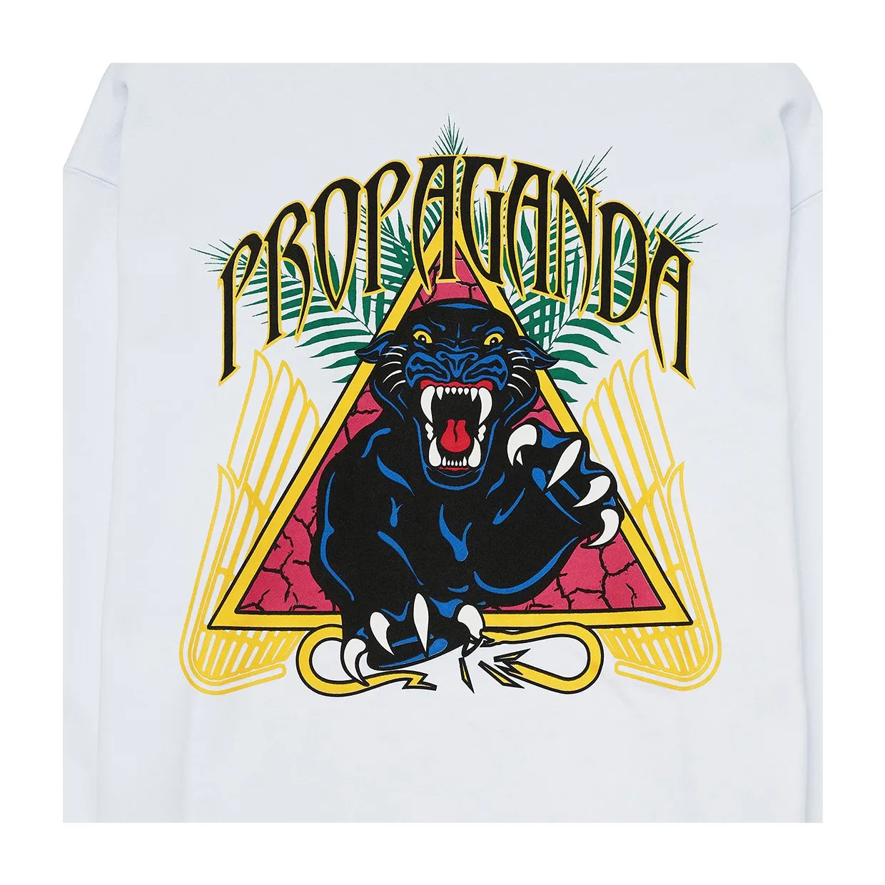 Felpa Propaganda Panther Bianco