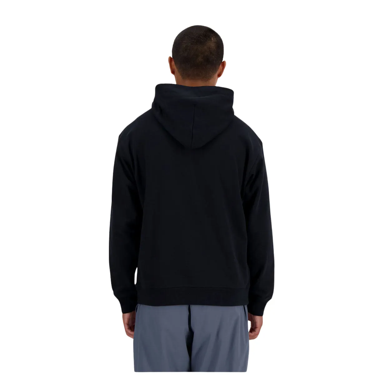 Felpa Uomo New Balance Athletics French Terry Nero