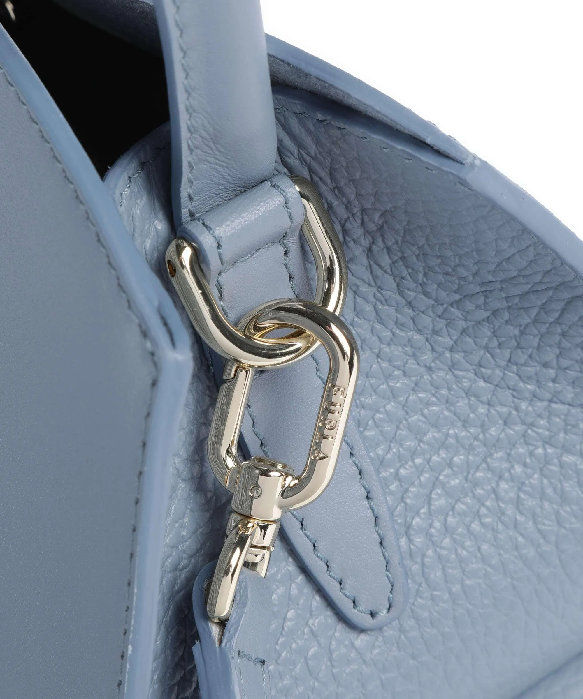  Furla Genesi Mini Borsa a mano pelle blu-grigio  