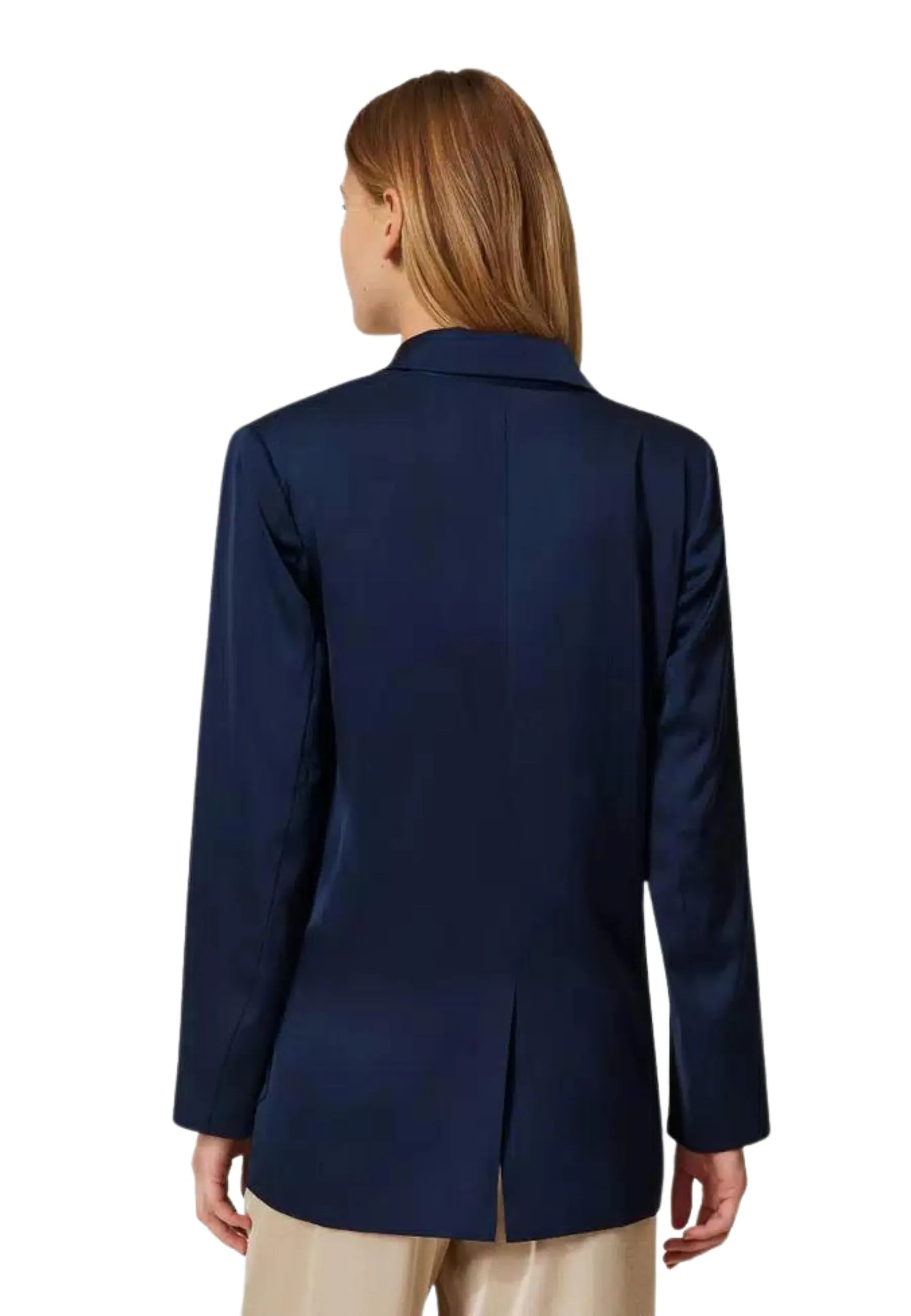 Giacca blazer in raso