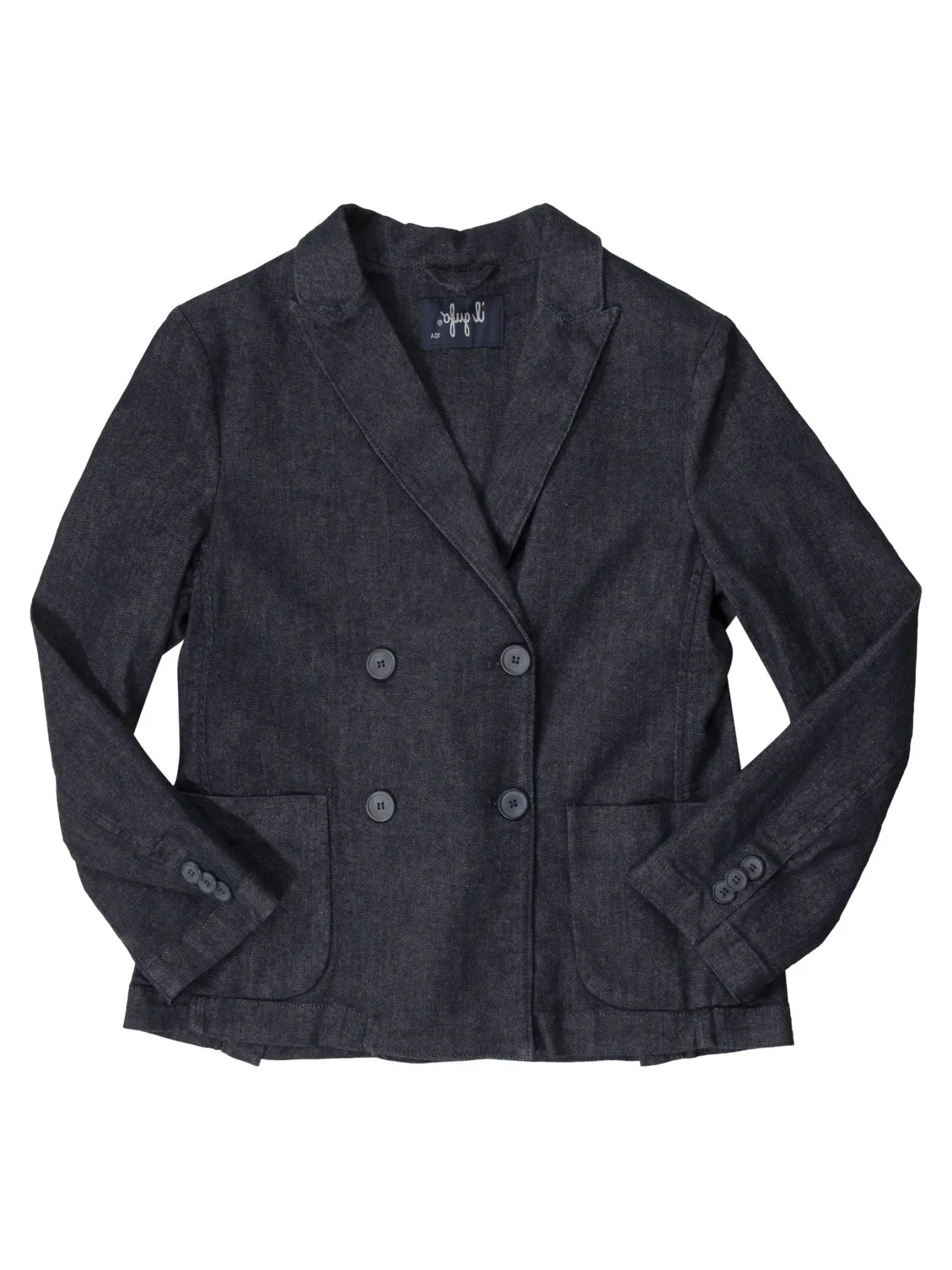 Giacca doppiopetto in denim