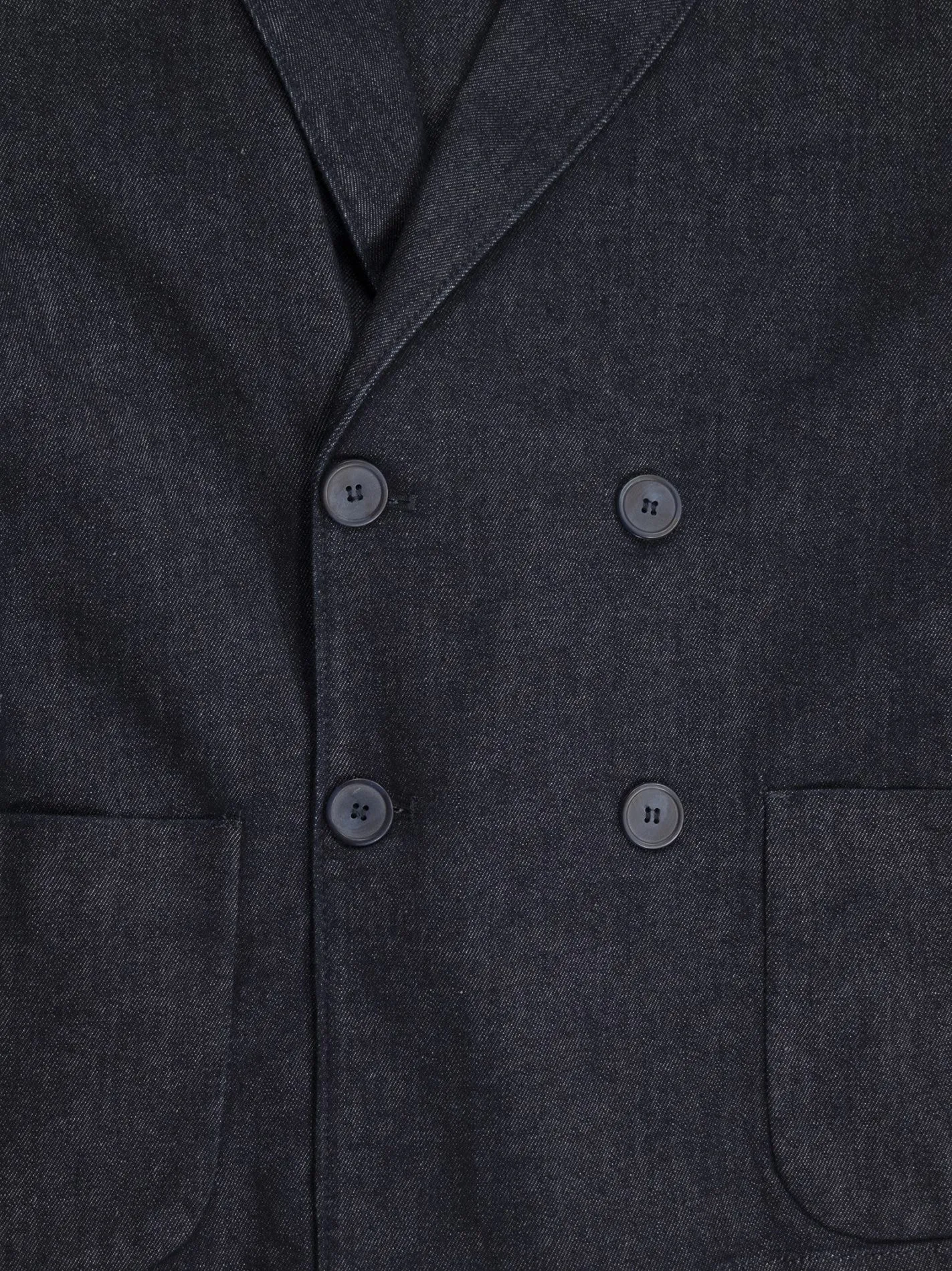 Giacca doppiopetto in denim