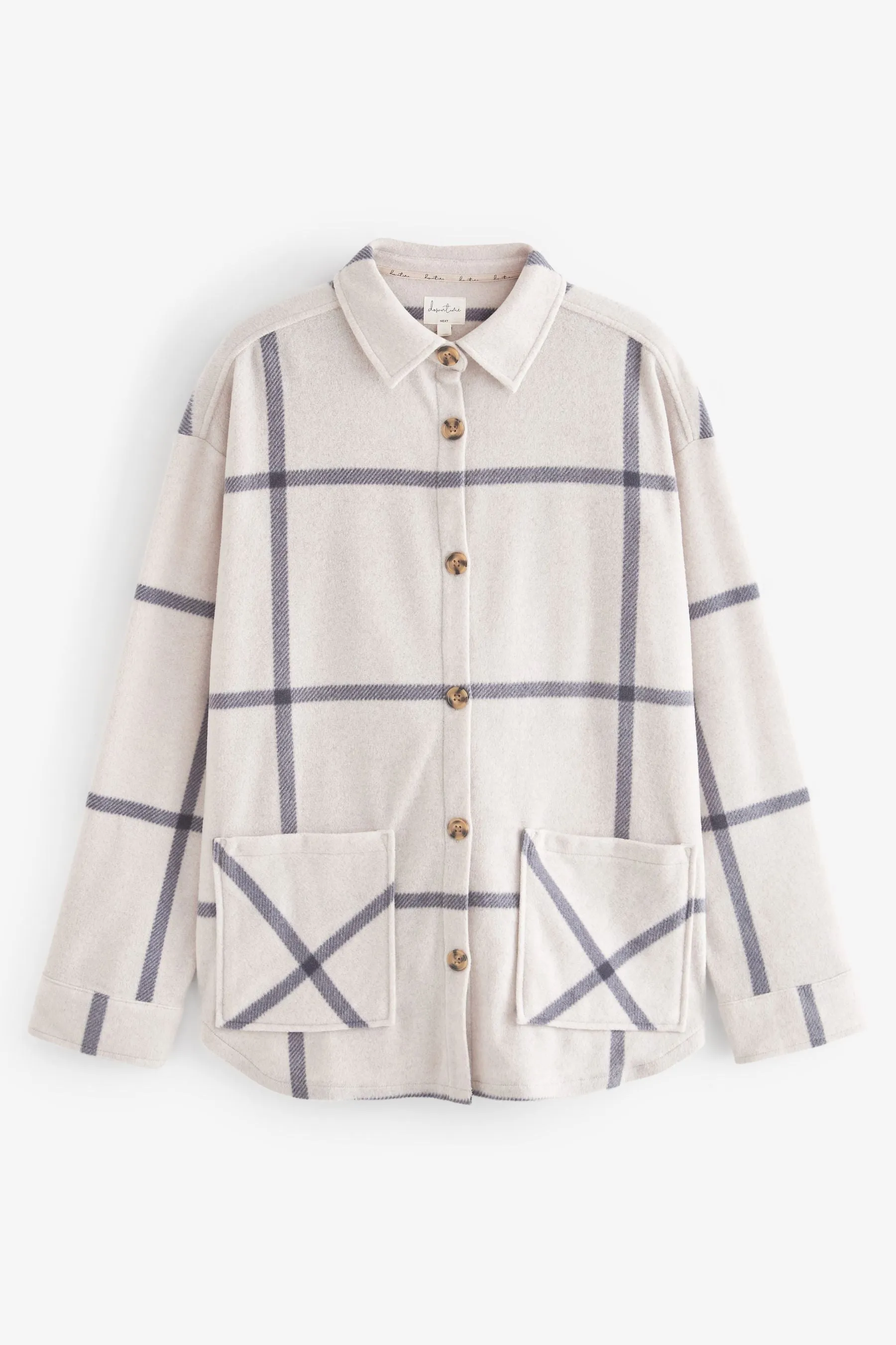 Giacca stile camicia in pile