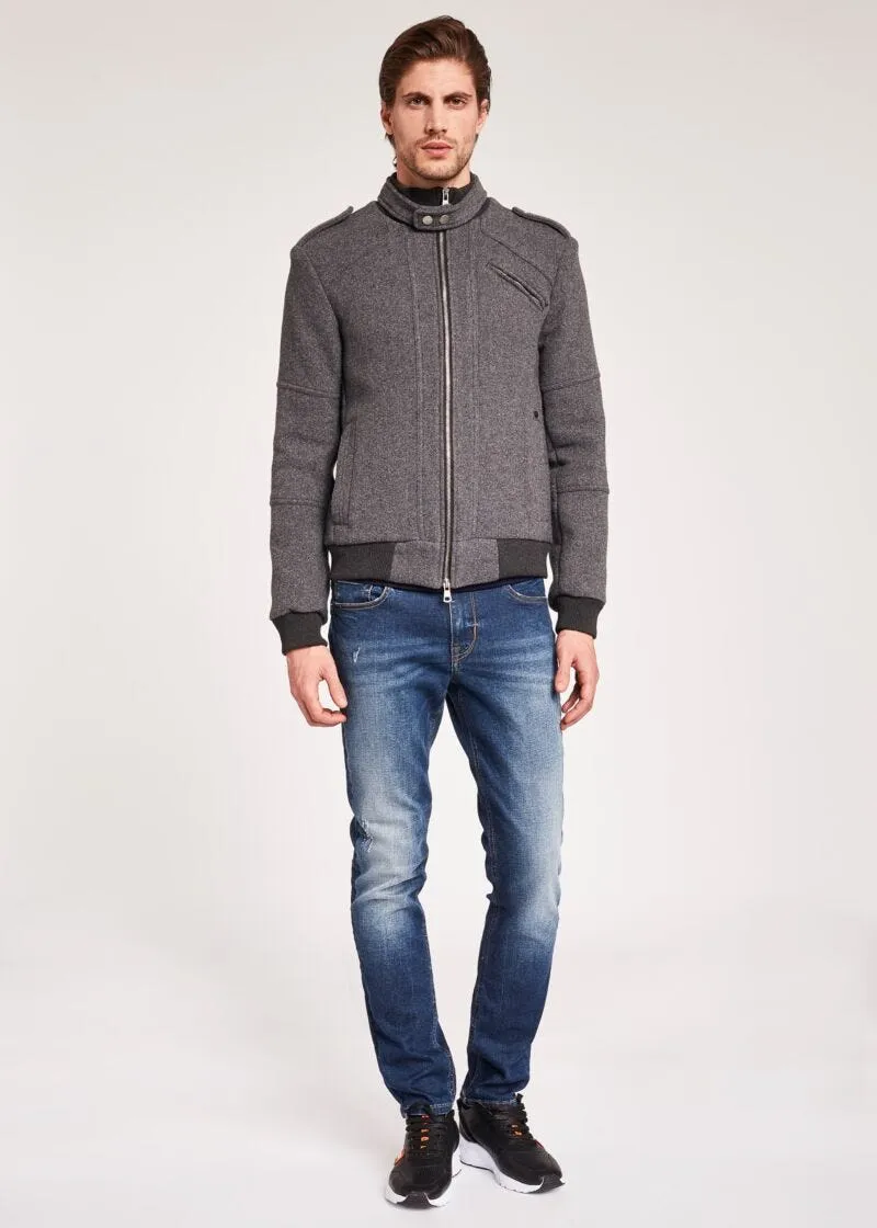 Giaccone modello biker