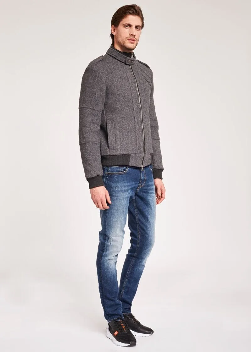 Giaccone modello biker